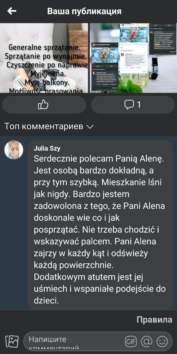 Opinia klienta 8